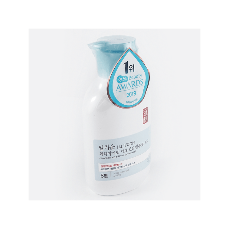 韩国ILLIYOON一理润 神经酰胺6.0保湿美白沐浴乳 500ml 保湿祛干纹 敏感肌适用 不起痘 全智贤代言 8