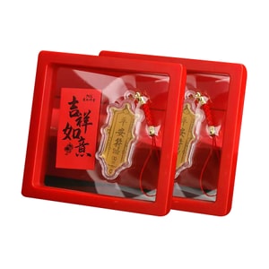 [중국 직배송] 수월친화이 부적, 휴대폰 스티커, 행운을 가져다주는 스티커, 문구 및 창작품, 평화를 지켜주는 스티커, 100g*2개입