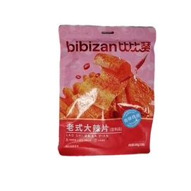 Old style big spicy slices shredded 8090 memories of nostalgia snacks 68g/ bags