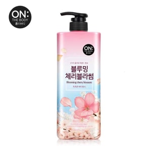 韓國 LG ON THE BODY 櫻花花朵沐浴露 900g