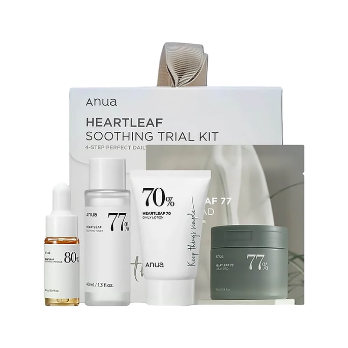 Anua Heartleaf Soothing Trial Kit