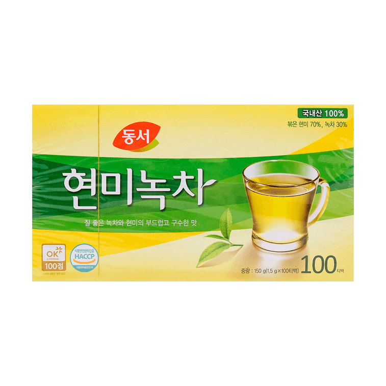 동서 현미녹차 100티백 5