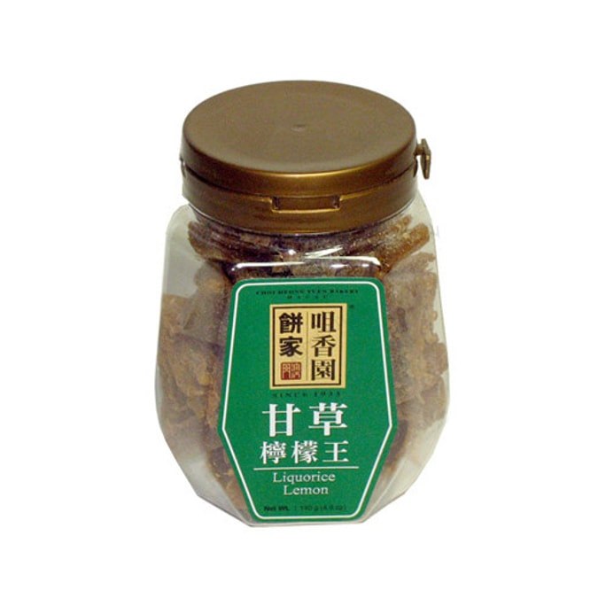 Licorice Lemon - Candied Fruit, 4.93oz