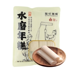 荃优 宁波水磨年糕条 500g【软糯Q弹 韧性满分】【浙江特产】