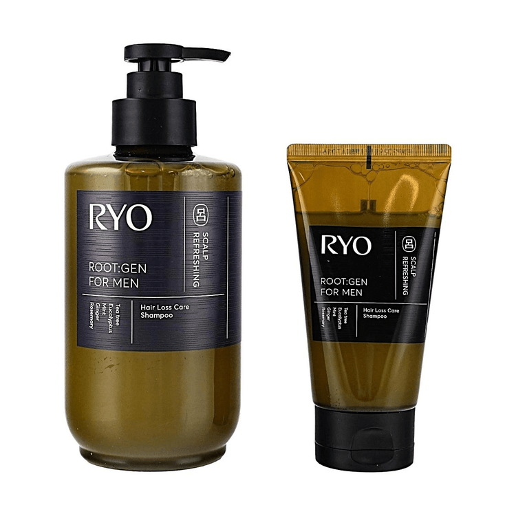Ryo呂 Ryo Root:Gen 育毛ケア メンズシャンプー 515ml + 100ml - Yami