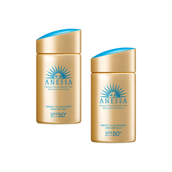 Bundle Anessa Perfect UV Sunscreen Skin Care Milk N 60ml*2