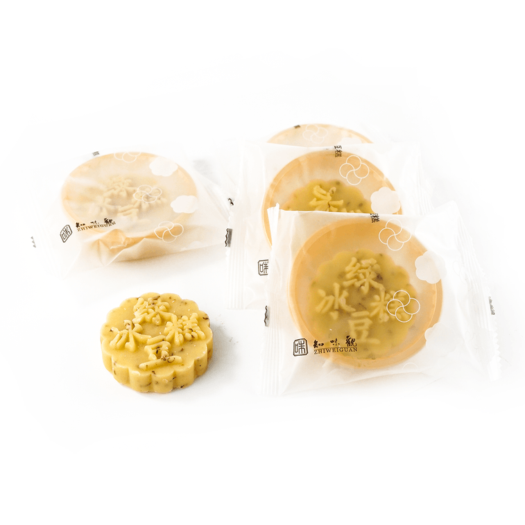 Mung Bean Cake, Osmanthus Flavor, 6.7 oz 9