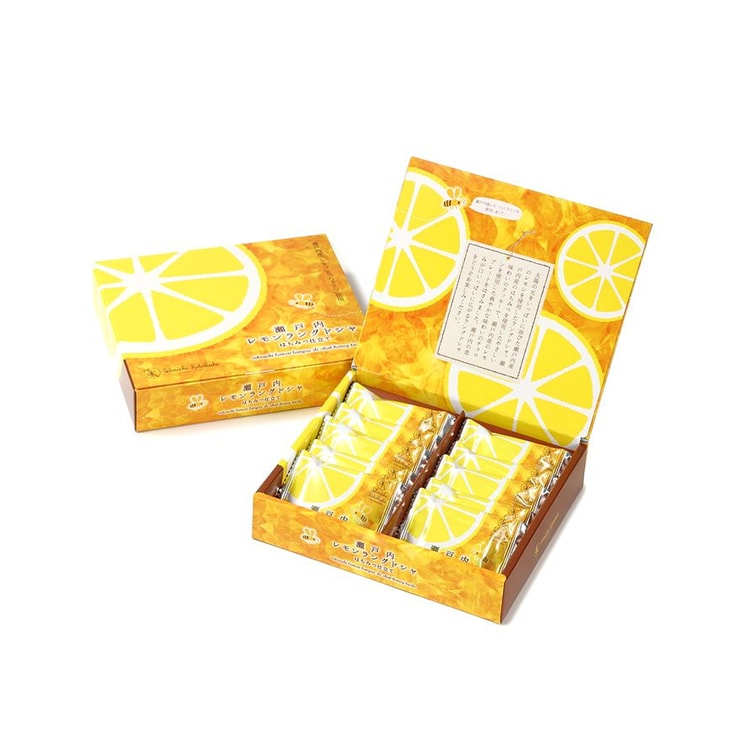 Setouchi Lemon & Honey Langue de chat Cookies 10 pcs - Yami.com