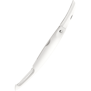 파솔라 스테인리스 스틸 필러, 화이트/개, 주방용 과일 및 채소 껍질 벗기기 도구, 접이식 양면 필러