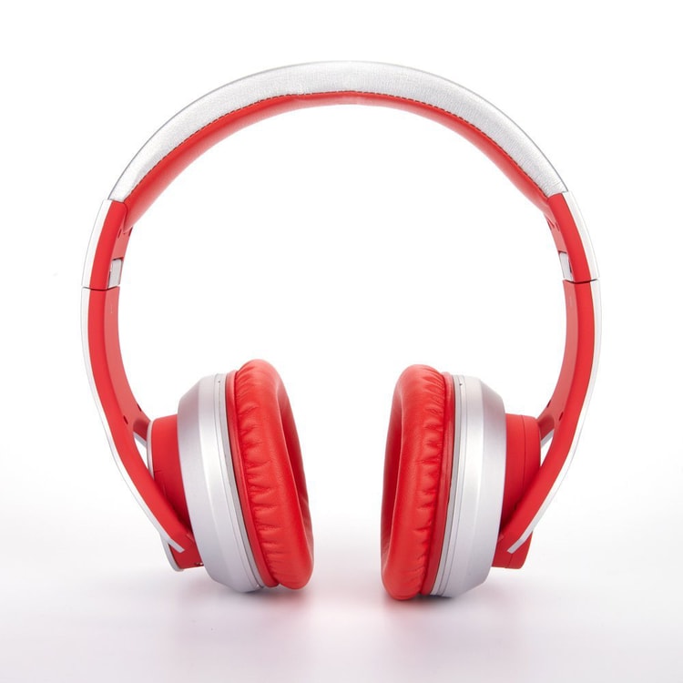 Syllable Bluetooth Headset for Mobile Device- Retail Packaging Red