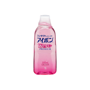 日本KOBAYASHI小林制药 洗眼液 #粉色 清凉度3~4 500ml 含双倍维生素 预防眼部疾病