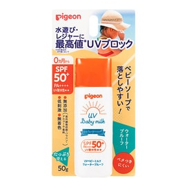 【日本直效郵件】PIGEON 貝親 嬰幼兒防曬 SPF50+ PA++++ 低刺激 敏感肌可用 50g