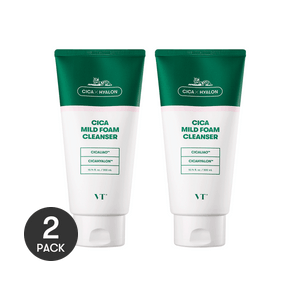 시카 마일드 폼 클렌저, 10.14fl.oz. *2 【실속형】