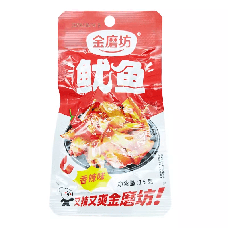 金磨坊 香辣铁板鱿鱼15g*5袋