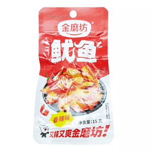 金磨坊 香辣铁板鱿鱼15g*5袋