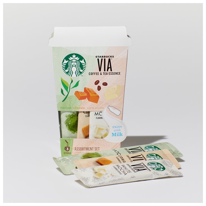 STARBUCKS Via Tea Essence No-brew Series Mixed Flavor Coffee 3 Bags