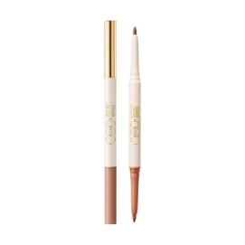 Sculpt Lip Liner, OOO Dual-Ended Lip Liner & Primer, 2-in-1 Dual-Tone Pencil, Soft Matte Voluminous Lips, #01 Nude Beige