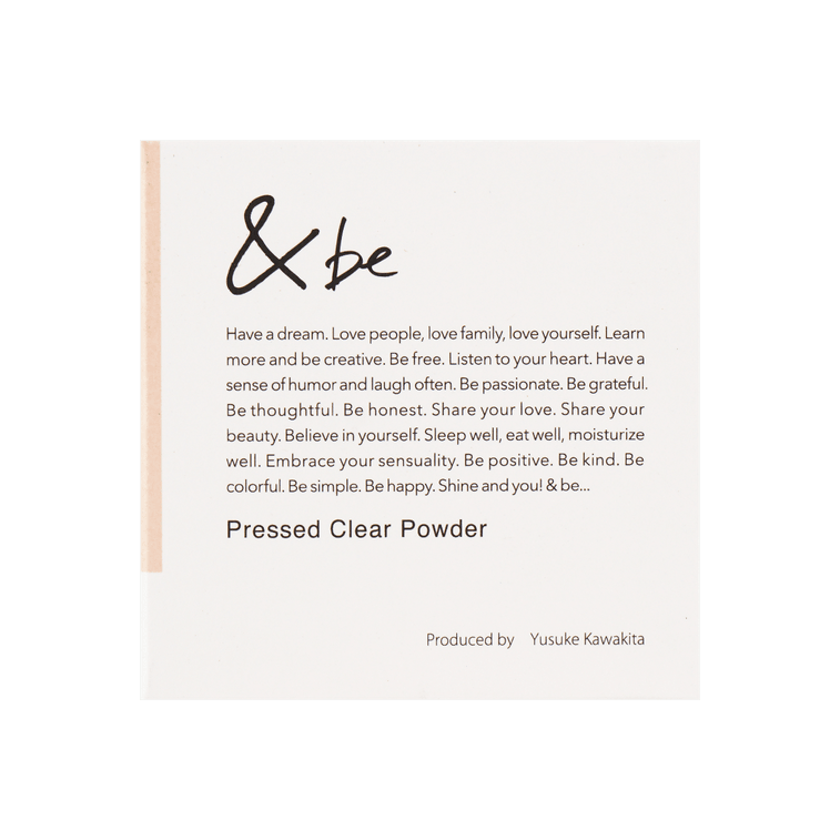 日本&be河北裕介 裸肌定妝補妝控油粉餅 自然輕透蜜粉餅 SPF27/PA++ 9g 光感輕妝 宛如天生 3