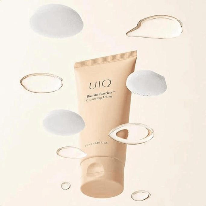 [한국 직배송] UIQ 포밍 약산성 세안제(120ml) - 세정, 박테리아 억제, 보습, 상쾌함, 기름기 없음.