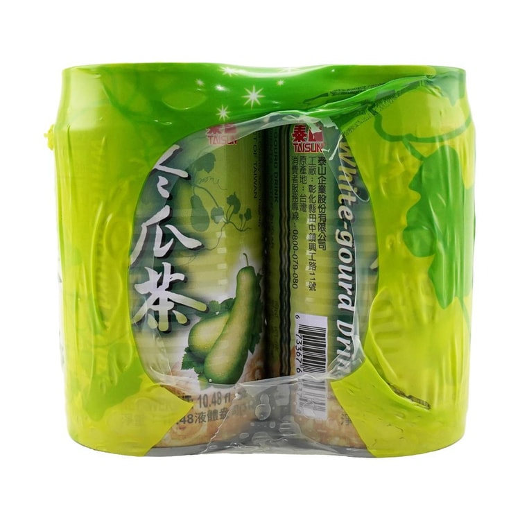 TAISUN 【Value Pack】 White-gourd Drink,10.48 fl oz*6 Cans - Yami.com