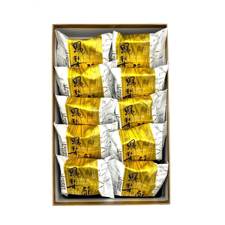 [台湾直邮] 郭元益 100%纯凤梨酥 420g 10入 4