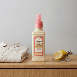 日本LAUNDRIN' 衣物柔顺剂 香氛护理液蓬松柔软防静电 大吉岭柠檬茶 600ml