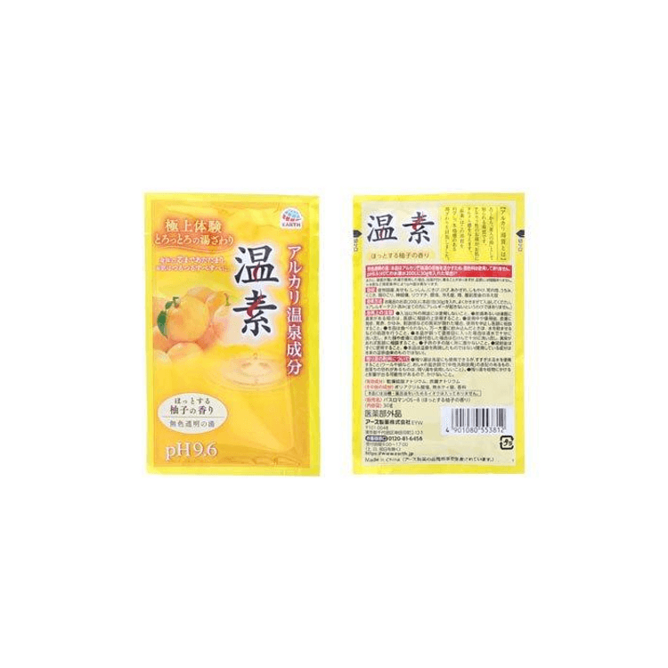 Onso Bath Additive [15 packets] with soothing yuzu fragrance