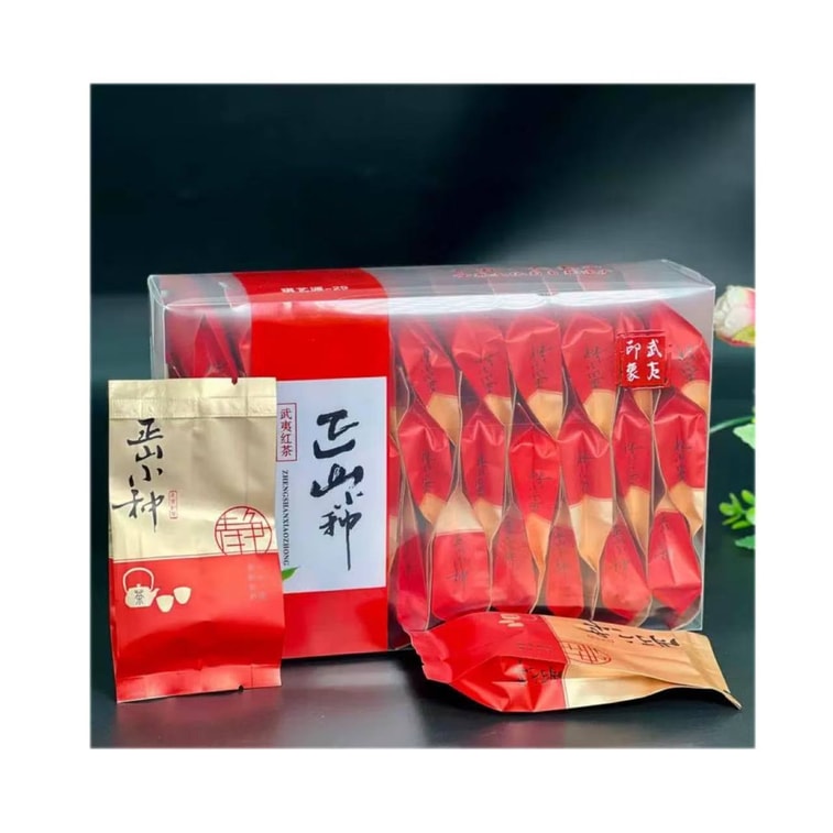 山家芳茗 武夷山 正山小种 高山红茶【提升消疲 利尿 抗氧化】养生茶 武夷山红茶  花香醇厚150克 30包 围炉煮茶 含天然茶多酚 茶黄素 具有抗氧化活性 6