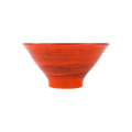 日式陶瓷拉面碗 红色 8" D x 3.75" H