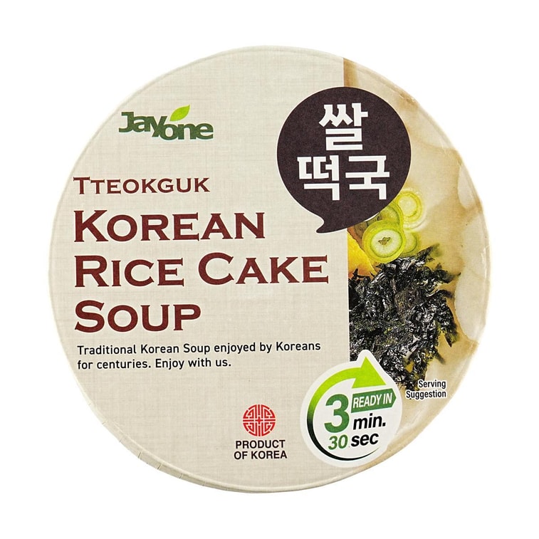 韩国JAYONE 韩式年糕汤 150g*6碗 整箱装【冲泡即食】 11