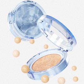 韩国FINV 水晶光感气垫粉底 SPF50+ PA++++ 正装 11g + 替换装 11g 水润持妆不暗沉 镇静舒缓 #21 Light Beige