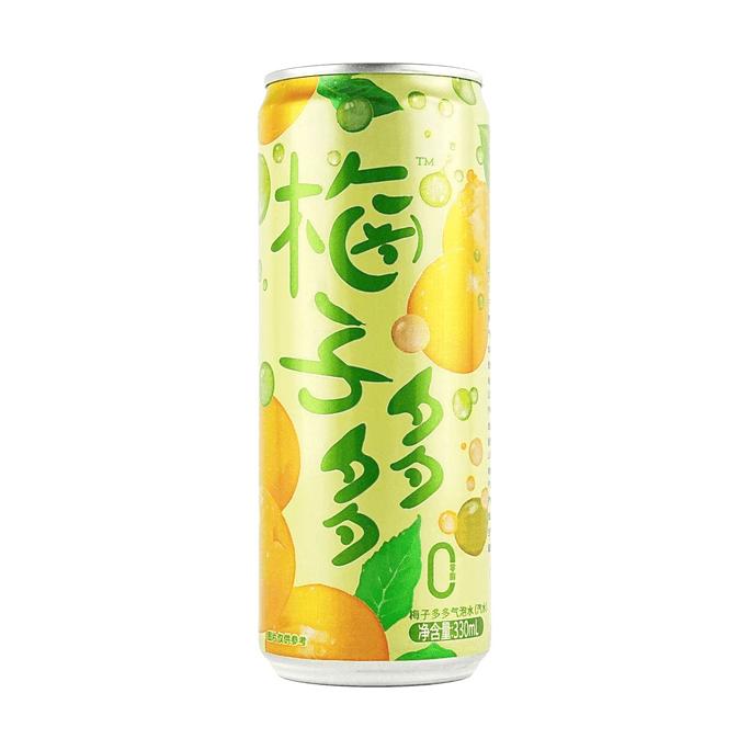 Plum Sparkling Water Green Plum Juice Soda 11.16 fl oz【0 Fat】