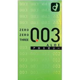 003 Very Thin Condoms Aloe 10pcs