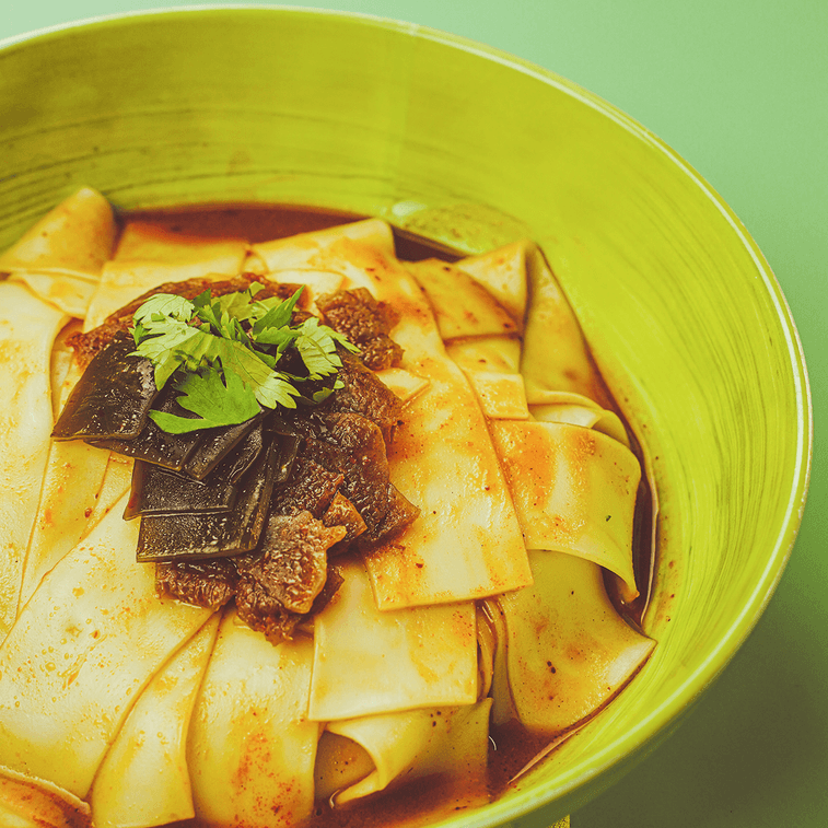 Potato Vermicelli Instant Noodles with Spicy Sesame Sauce, Lanzhou Specialty 8.29 oz 4