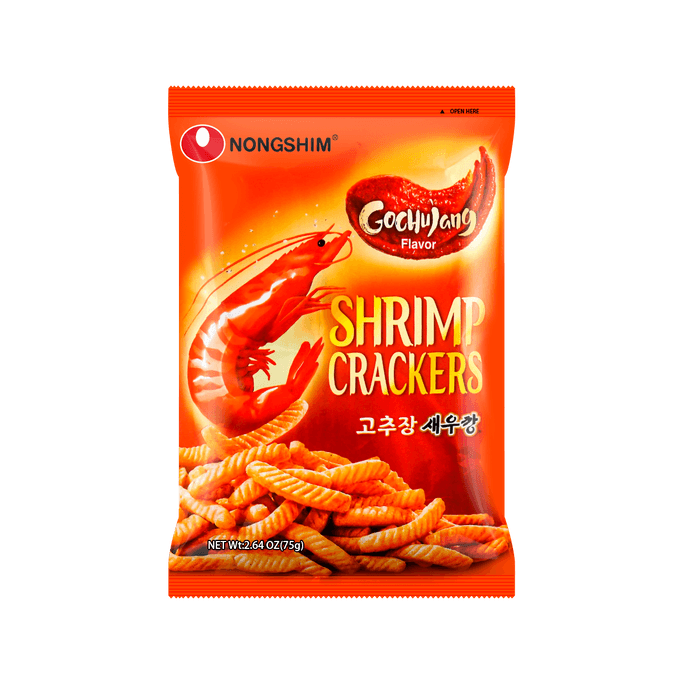 Spicy Gochujang Shrimp Crackers, 2.64oz