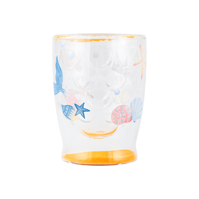 【2022夏季限定】日本STARBUCKS星巴克  耐热海滩风格玻璃杯 237ml