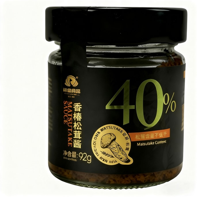 홍귀식품 운남산 두나 시넨시스와 송이버섯 소스 [무형문화유산 요리(파리) 초청 경연대회 우승] FDA 등록 [수출 전용] 92g [건강, 순수, 자연, 영양]