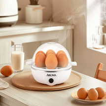 미니 계란찜기 전기 계란 밀렵꾼 7계란 화이트 AEB-807
