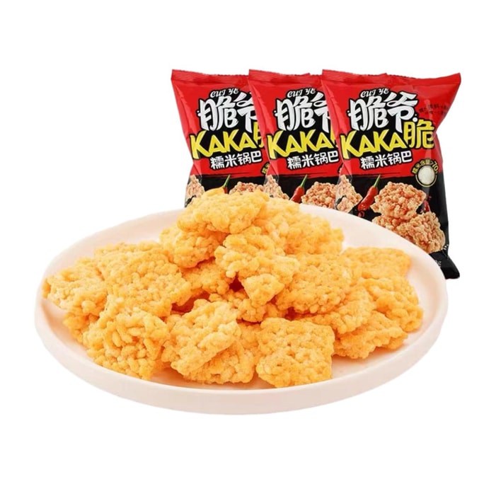 LYFEN Spicy Glutinous Rice Dumpling Crispy Puffed Specialty Independent Small Package 98g*1 