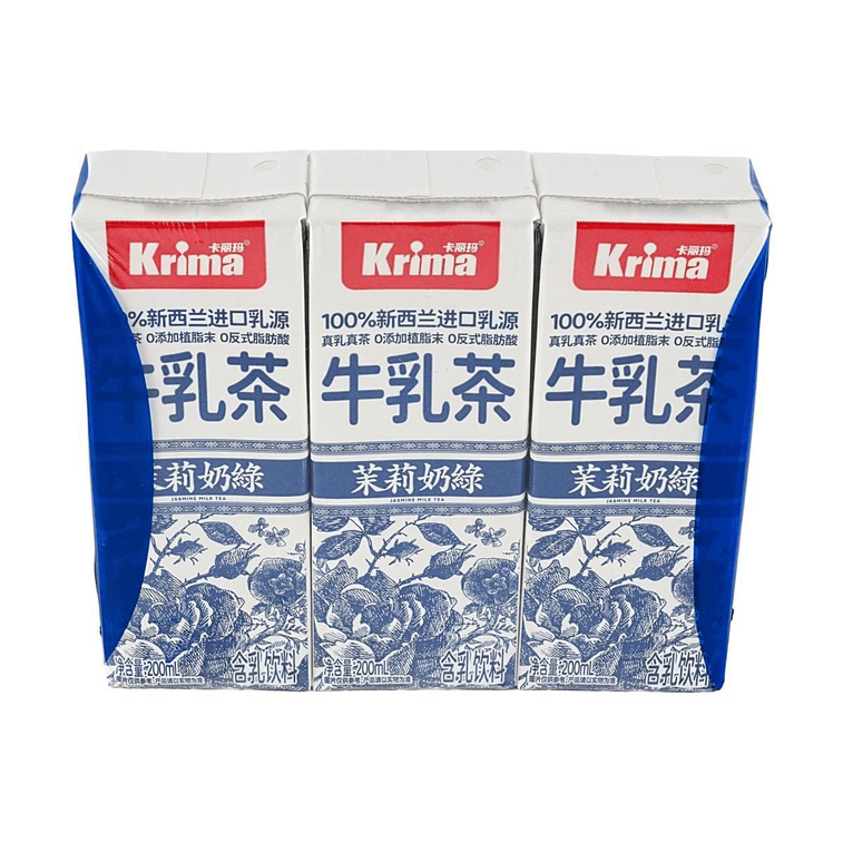 ジャスミンミルクグリーンティー 6.76 fl oz【*3】【トランス脂肪ゼロ】 6