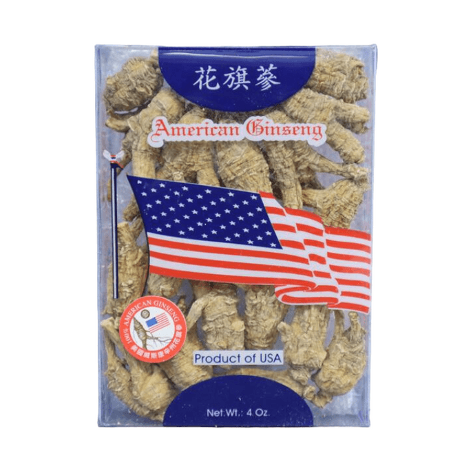 Royal Seafood USA Premium Semi-Wild American Wisconsin-Grown Ginseng Uncut Branchy 4oz