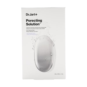 韓國DR.JART+蒂佳婷 銀藥丸 黑丸毛孔平衡泡泡黑面膜 5片入