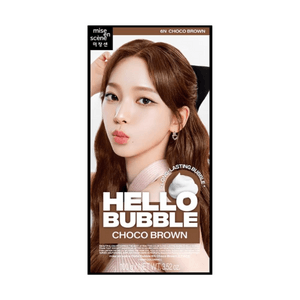 Hello bubble choco brown 6N Hair Dye Kit
