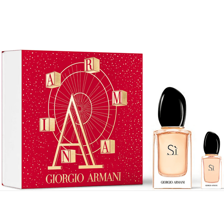 Giorgio Armani Si 香水 大小セット Giorgio Armani Si 香水 大小セット