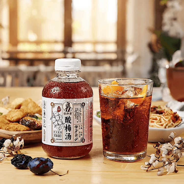 ZHANG ZHONG JING Sour Plum Concentrate Drink, Botanical Beverage