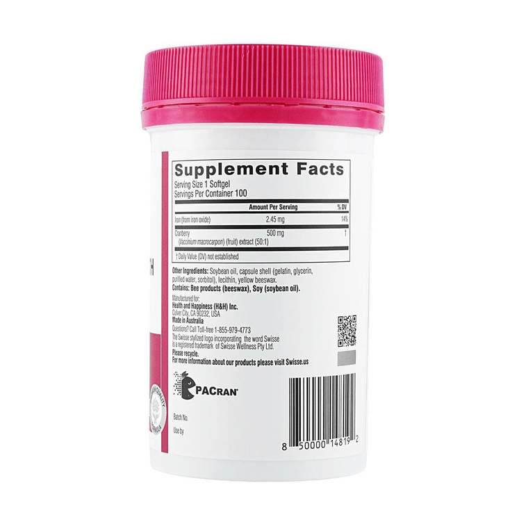 상품 상세 - ULTIBOOST 고강도 크랜베리, 요로 건강 지원, 25,000mg, 100정 - 이미지4