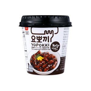 韩国YOPOKKI 炒年糕 炸酱口味 杯装 120g【微波加热 2分钟即食】