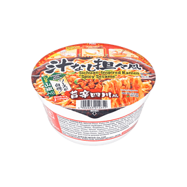 日本HIKARI 麵樂四川香辣擔擔麵碗麵 91.2g