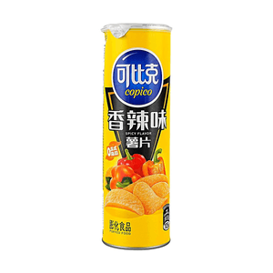 可比克 薯片 香辣味 105g【经典香辣】【酥脆爽口】
