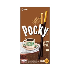 タイ Glico タイ 濃いコーヒー味ビスケットスティック 限定版 28g